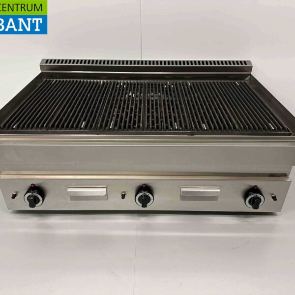 RVS Lavagrill grill steengrill 650 Series 102 cm 16,5 kW Gas Horeca