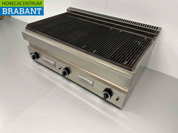 RVS Lavagrill grill steengrill 650 Series 102 cm 16,5 kW Gas Horeca - Afbeelding 3