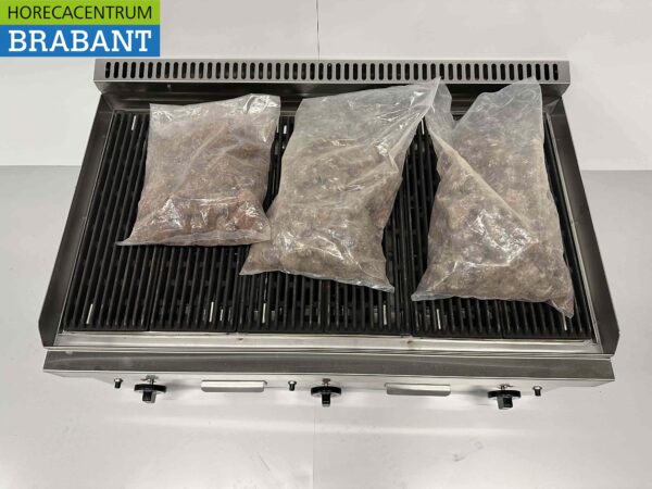 RVS Lavagrill grill steengrill 650 Series 102 cm 16,5 kW Gas Horeca - Afbeelding 6