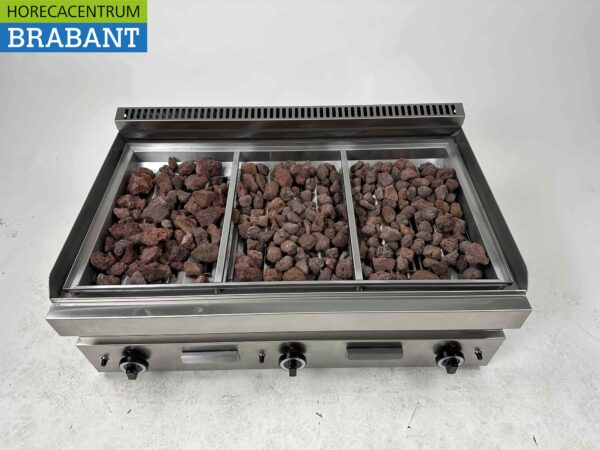 RVS Lavagrill grill steengrill 650 Series 102 cm 16,5 kW Gas Horeca - Afbeelding 7