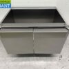 RVS Onderstel met 2 klapdeuren 650 Series 70 cm Horeca - Afbeelding 2