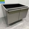 RVS Onderstel met 2 klapdeuren 650 Series 70 cm Horeca - Afbeelding 3