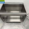 RVS Onderstel met 2 klapdeuren 650 Series 70 cm Horeca - Afbeelding 6