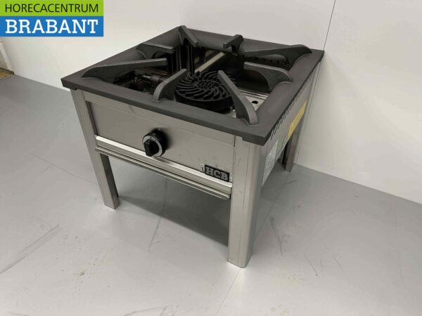 RVS Hokker Wokbrander Wok Premium-line 12 kW Horeca - Afbeelding 2