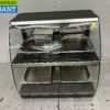 RVS Luxe warmhoudvitrine 4 x ½ GN 63 cm 230V Horeca