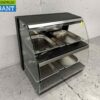 RVS Luxe warmhoudvitrine 4 x ½ GN 63 cm 230V Horeca - Afbeelding 3
