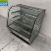 RVS Luxe warmhoudvitrine 120 liter 68 cm 230V Horeca - Afbeelding 2