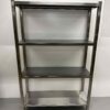 RVS Opbergrek Rek Stelling Premium-line 120 x 40 x 180 cm Horeca