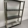 RVS Opbergrek Rek Stelling Premium-line 120 x 40 x 180 cm Horeca - Afbeelding 2