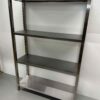 RVS Opbergrek Rek Stelling Premium-line 120 x 40 x 180 cm Horeca - Afbeelding 3