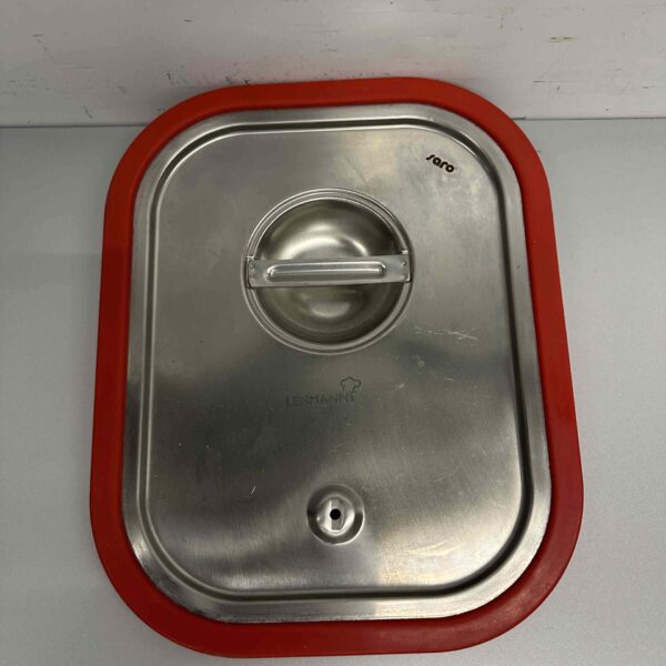 RVS Rubber Gastronorm deksel 1/2 GN Horeca