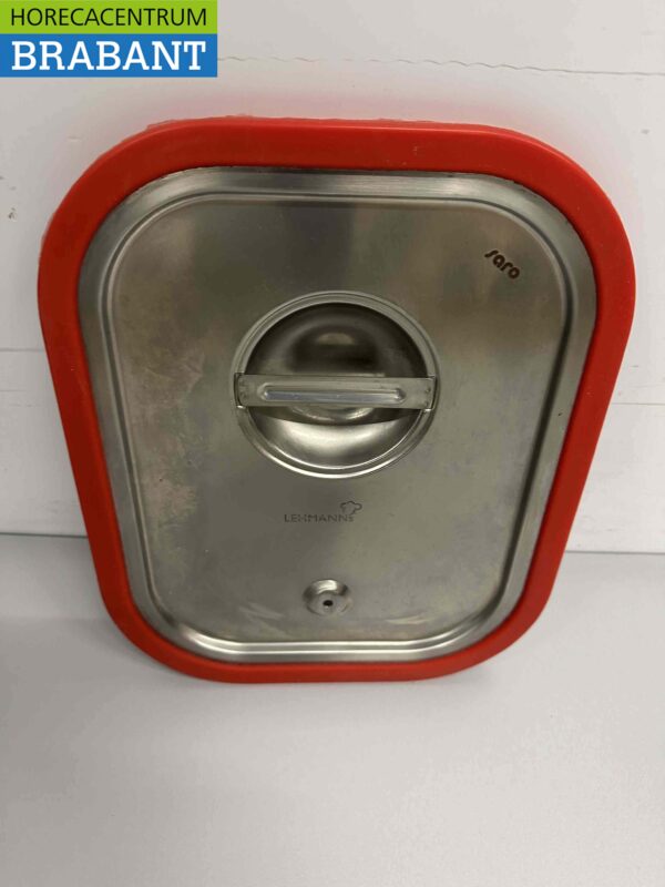 RVS Rubber Gastronorm deksel 1/2 GN Horeca - Afbeelding 2