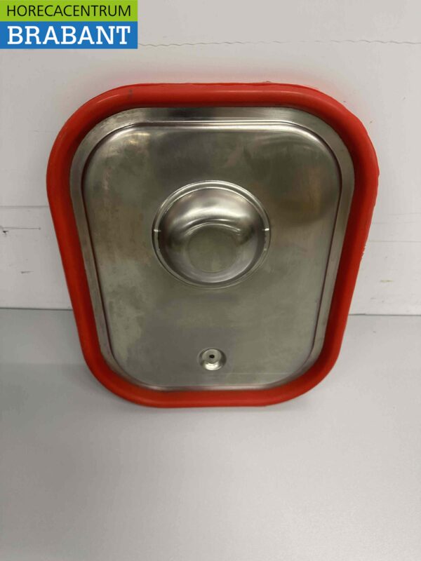 RVS Rubber Gastronorm deksel 1/2 GN Horeca - Afbeelding 3