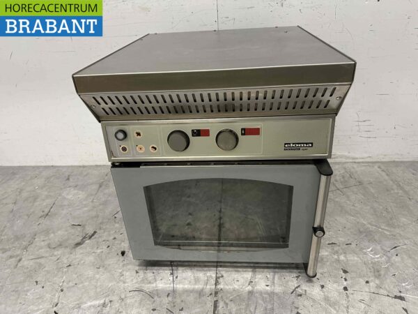 RVS Heteluchtoven Oven Steamer Eloma EB30 met afzuigkap 230V Horeca
