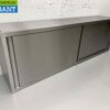RVS Wandkast Kast Premium-line 2 Schuifdeuren 200 cm Horeca - Afbeelding 3