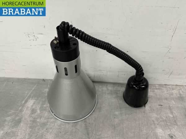Warmtelamp Warmhoudlamp Zilver Infraroodlamp 250 watt 230V Horeca