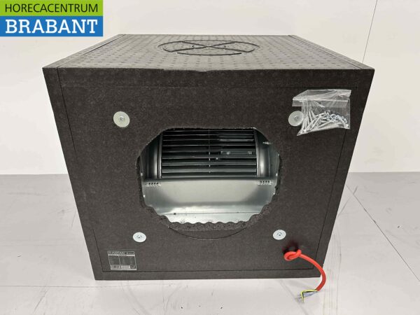 Afzuigmotor in foam box 2500 m3 230V Horeca