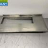 RVS Werkblad Blad met uitsparing 280,5 x 70 cm Horeca - Afbeelding 2