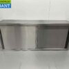 RVS Wandkast Kast Premium-line 2 Schuifdeuren 160 cm Horeca