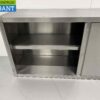 RVS Wandkast Kast Premium-line 2 Schuifdeuren 160 cm Horeca - Afbeelding 5