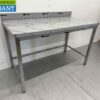 RVS Gastro M Werktafel Tafel 140 x 70 x 85 cm Horeca - Afbeelding 3