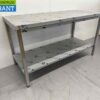 RVS Gastro M Werktafel Tafel 160 x 70 x 88 cm Horeca - Afbeelding 3