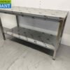 RVS Gastro M Werktafel Tafel 160 x 70 x 88 cm Horeca - Afbeelding 4