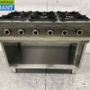 RVS 6 pits gasfornuis fornuis 700 Series 110 cm 36 kW Horeca