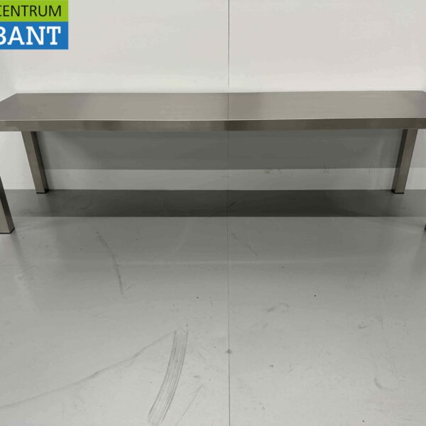 RVS Etagère Brug 150 x 35 x 40 cm Horeca