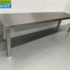 RVS Etagère Brug 150 x 35 x 40 cm Horeca - Afbeelding 3
