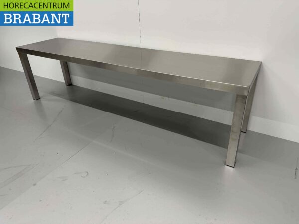 RVS Etagère Brug 150 x 35 x 40 cm Horeca - Afbeelding 4