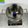 RVS Cutter Groentesnijmachine Groentecutter 10 liter 230V Horeca - Afbeelding 5