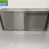 RVS Wandkast Kast Premium-line 2 Schuifdeuren 150 cm Horeca