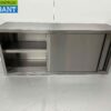 RVS Wandkast Kast Premium-line 2 Schuifdeuren 150 cm Horeca - Afbeelding 4