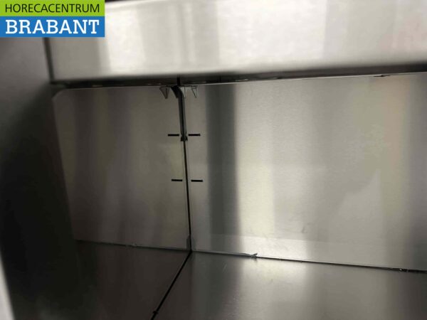 RVS Wandkast Kast Premium-line 2 Schuifdeuren 150 cm Horeca - Afbeelding 6
