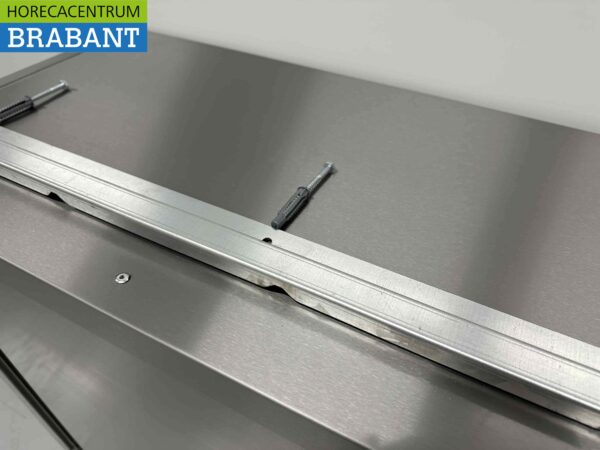 RVS Wandkast Kast Premium-line 2 Schuifdeuren 150 cm Horeca - Afbeelding 8
