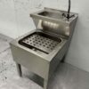 RVS HCB Dubbele Wasbak Spoelbak Uitgietbak combi Kraan 50,5 cm Horeca - Afbeelding 3