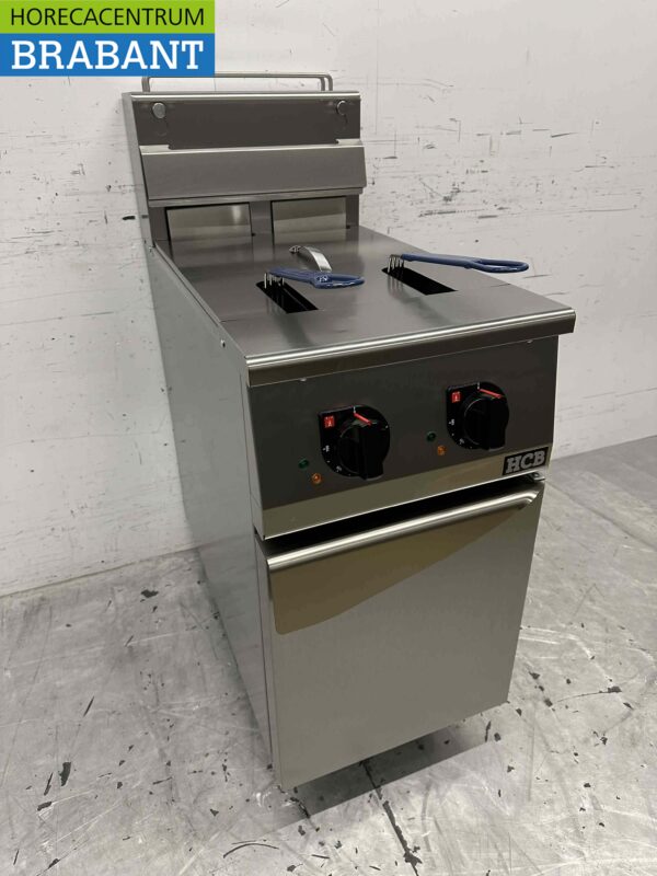 RVS Friteuse Frituur Premium-line 2 x 12,5 liter 400V Horeca - Afbeelding 3