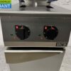 RVS Friteuse Frituur Premium-line 2 x 12,5 liter 400V Horeca - Afbeelding 6