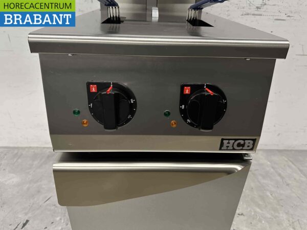 RVS Friteuse Frituur Premium-line 2 x 12,5 liter 400V Horeca - Afbeelding 6