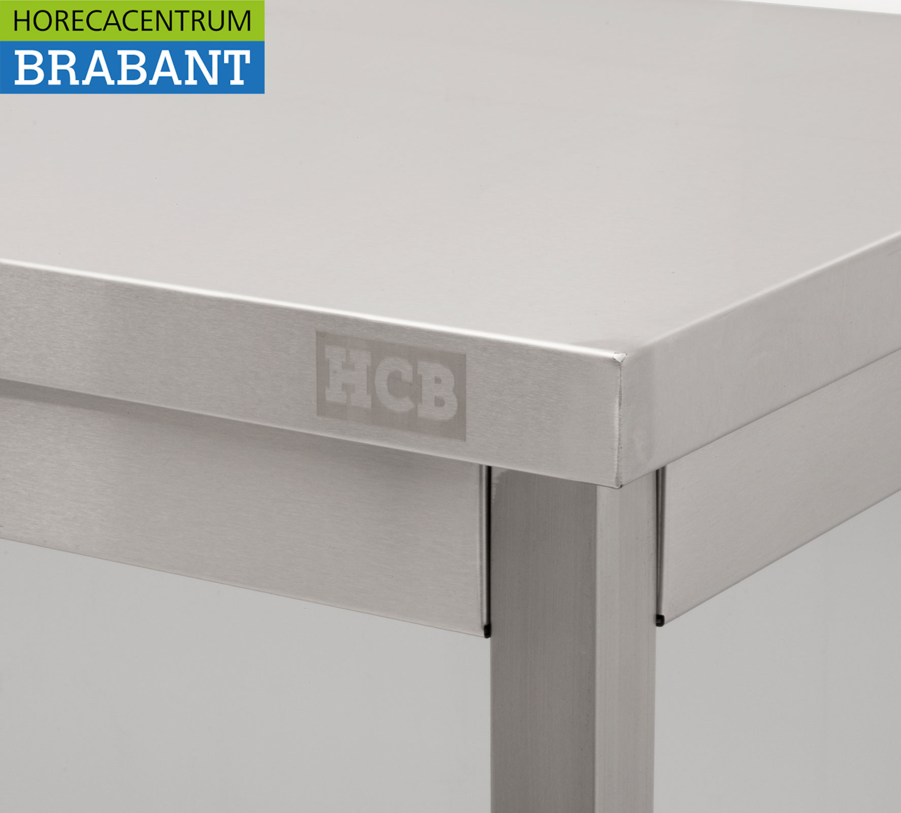 HCB RVS Werktafel Tafel Basic-line 150 x 70 x 85 cm Horeca - Afbeelding 4