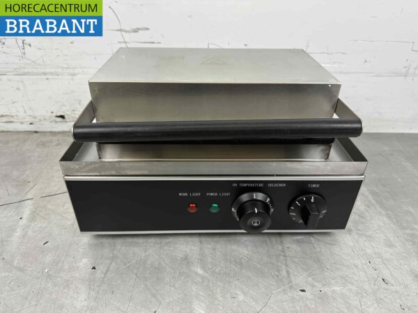 RVS Wafelijzer Corndog ijzer 6 wafels sticks 230V Horeca