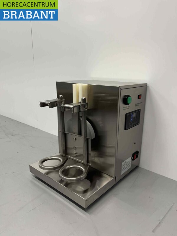 RVS Dubbele Bubble Tea shaker Milkshaker Schudmachine Shaker 230V Horeca - Afbeelding 2