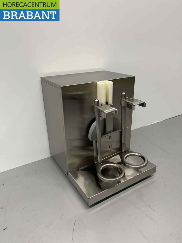 RVS Dubbele Bubble Tea shaker Milkshaker Schudmachine Shaker 230V Horeca - Afbeelding 3
