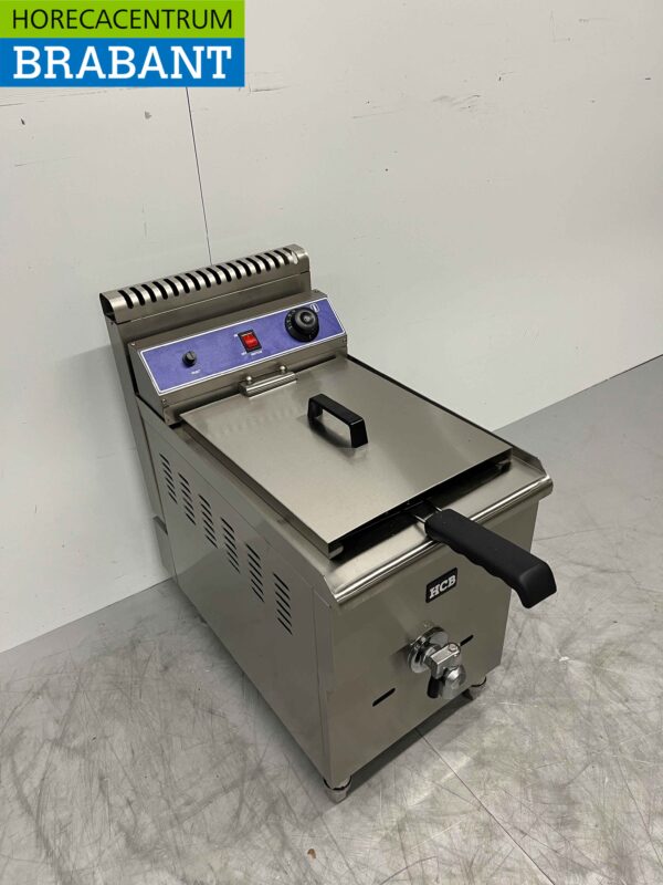 RVS Friteuse Frituur 14 liter PROPAAN GAS Horeca - Afbeelding 3