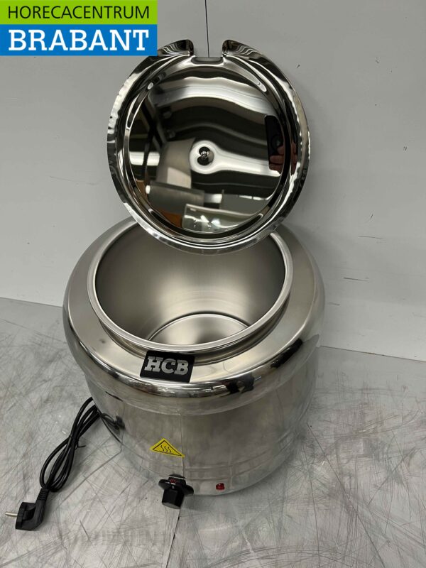 RVS Soepketel Soepterrine 10 liter 230V Horeca - Afbeelding 4
