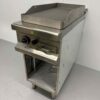 RVS Dexion bakplaat Geribbeld 8 kW Gas Horeca - Afbeelding 3