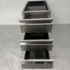 RVS Onderbouw Inbouw Ladenblok Ladenkast 3 laden Premium-line Horeca - Afbeelding 5