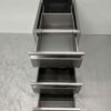 RVS Onderbouw Inbouw Ladenblok Ladenkast 3 laden Premium-line Horeca - Afbeelding 6