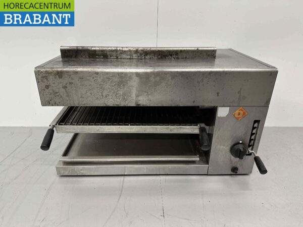 RVS Diamond grill salamander GAS 75 cm Horeca